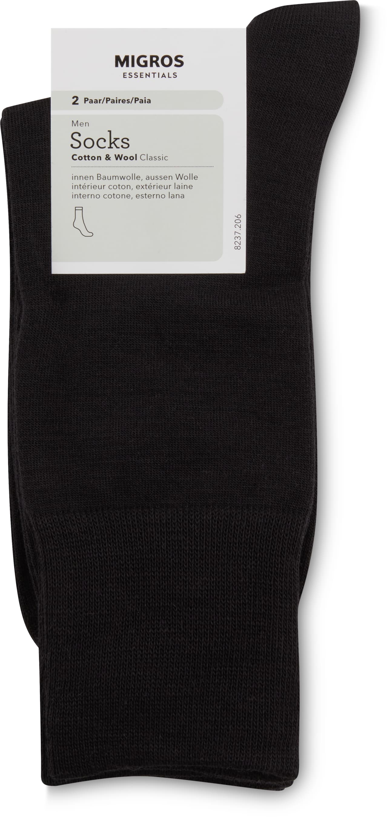 Herren Socken Cotton & Wool